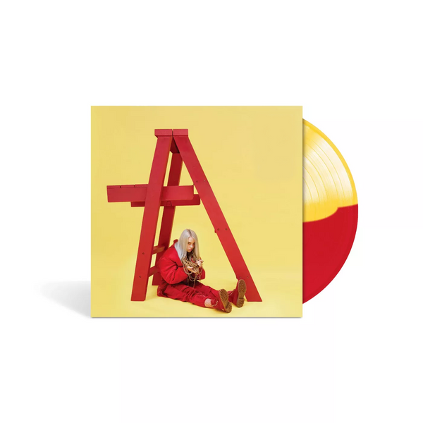 Billie Eilish ‎– Don't Smile At Me Exclusive Limited Edition Red & Yellow Split Vinyl LP