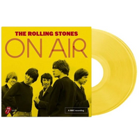 The Rolling Stones - On Air Exclusive Limited Edition Yellow Vinyl 2LPRecord