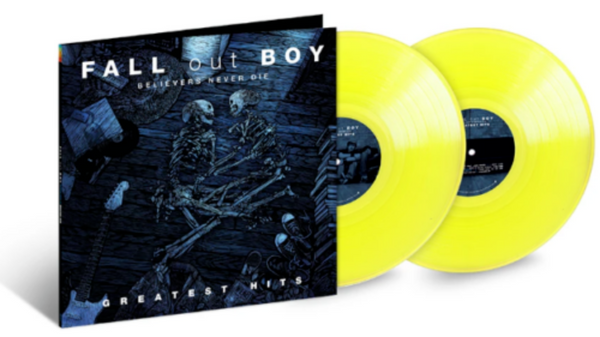 Fall Out Boy - Believers Never Die Exclusive Neon Yellow Vinyl LP Limited Edition