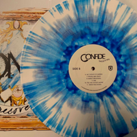 Confide - Recover Exclusive White With Blue Splatter & Deluxe CD Vinyl LP (NM-)