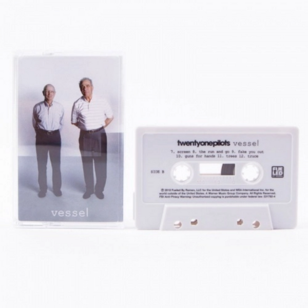 Twenty One Pilots - Vessel Exclusive Limited White Colored Cassette Tape RARE