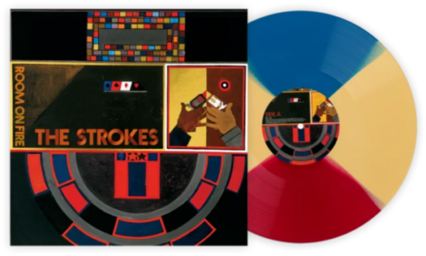 The Strokes ‎– Room On Fire Exclusive Club Edition Tri Color Vinyl LP Record