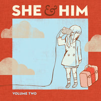 She & Him - Volume Two Exclusive Blue Color Vinyl LP Record