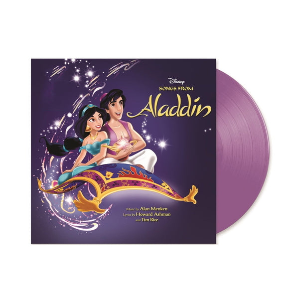 Songs From Aladdin Exclusive Violet Color Vinyl Limited Edition LP Record