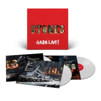 Stones - Grrr Live! Exclusive Limited Edition White Color Vinyl 3x LP Record