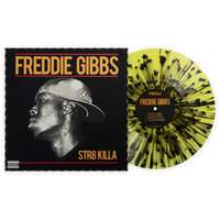 Freddie Gibbs - Str8 Killa Exclusive Black and Yellow Splatter Vinyl LP Record [Club Edition]
