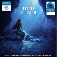 The Little Mermaid Soundtrack Exclusive Limited Edition Ocean Blue Color Vinyl LP Record