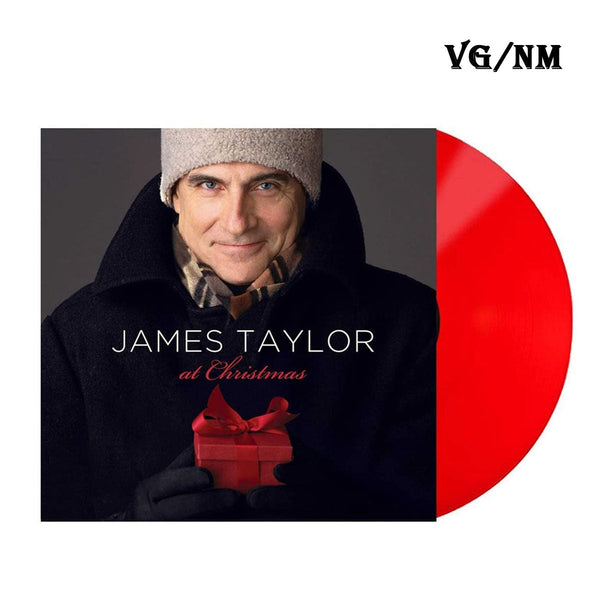 James Taylor At Christmas Exclusive Red Color Vinyl LP, James Taylor