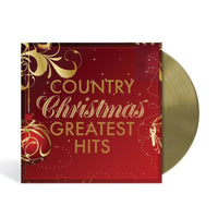 Country Christmas Greatest Hits Exclusive Limited Edition Gold Color Vinyl LP Record