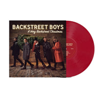 A Very Backstreet Christmas - Exclusive Limited Edition Red Color Vinyl LP Record