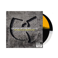 WU-Tang Clan - Legend of the Wu-Tang: Wu-Tang Clan's Greatest Hits Exclusive Split Black/Yellow & Black/White Color Vinyl 2x LP Limited Edition