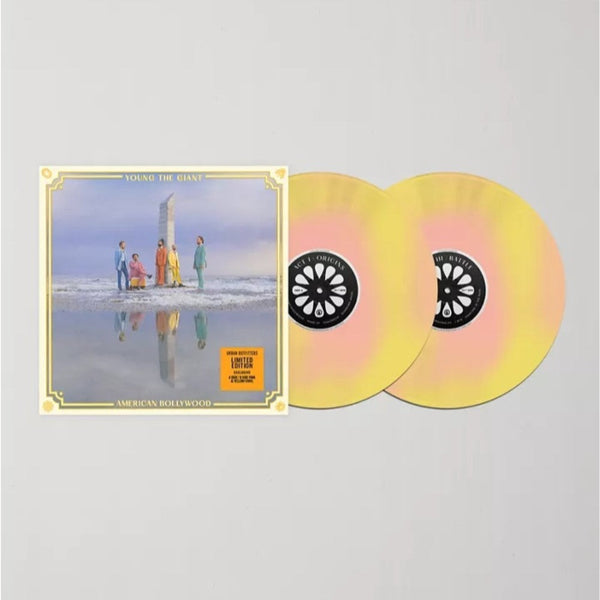 Young The Giant - American Bollywood Exclusive Limited Edition Opaque Pink/Yellow Color Vinyl LP