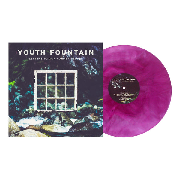 Youth Fountain - Letters to Our Former Selves Exclusive Limited Edition Purple/White Galaxy Color Vinyl LP Record