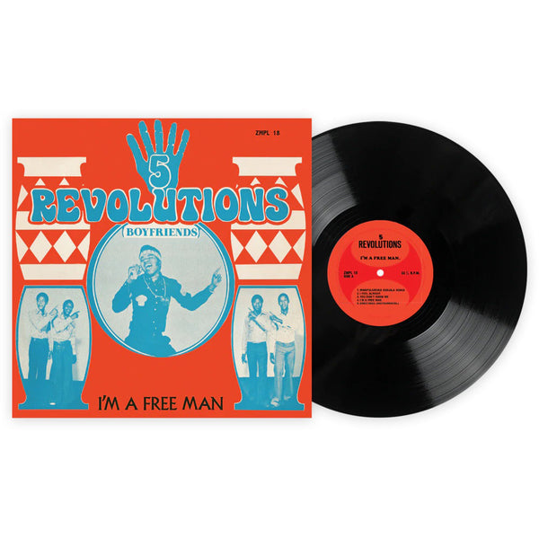 5 Revolutions - Im A Free Man Exclusive Limited Edition Black Vinyl LP [VMP Anthology]